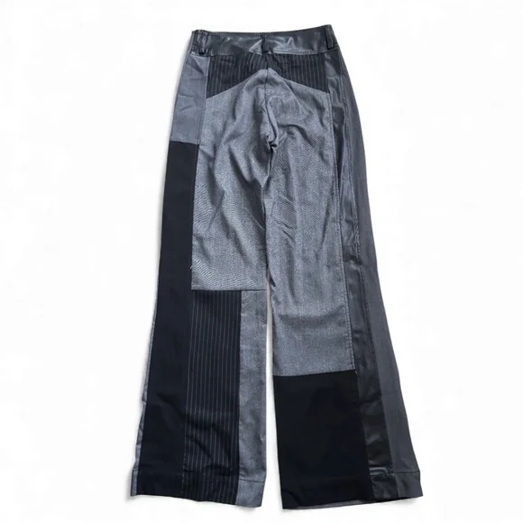 LeGatte Made in Italy Patchwork Mixed-Fabric Pants – IT 42 / US 6 - Picture 2 of 16